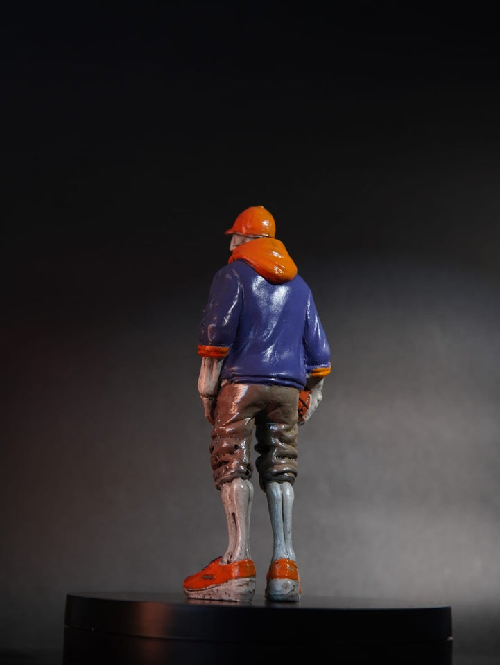 Basketball Skeleton Figurine Ornament